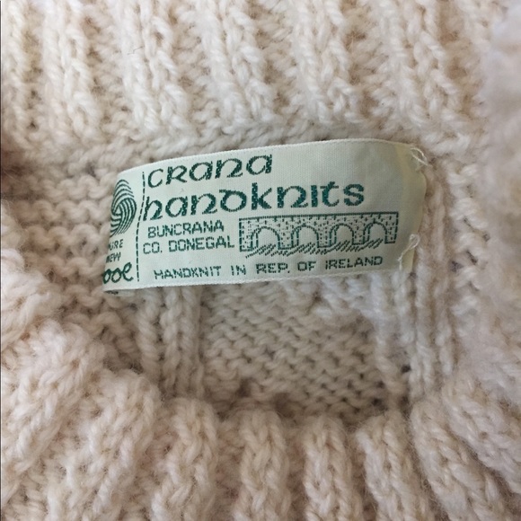 Buncrana co Donegal knit sweater Sz large - Picture 4 of 8